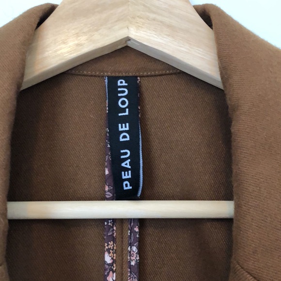 NWOT Peau De Loup Parks Faux-Wool Suit Jacket, 4 - Picture 11 of 14